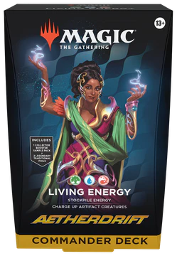 Aetherdrift Commander Deck Living Energy