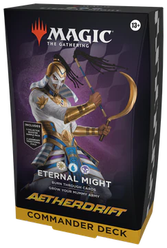 Aetherdrift Commander Deck Eternal Might