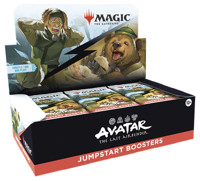 Avatar: The Last Airbender Jumpstart Booster Display