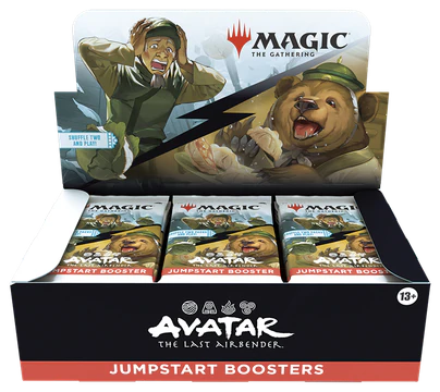Avatar: The Last Airbender Jumpstart Booster Display