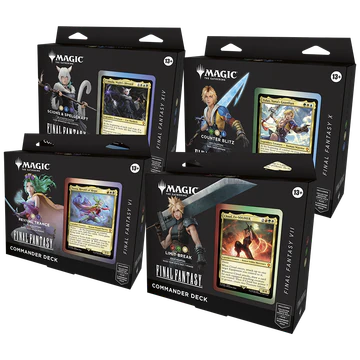 Final Fantasy Commander Decks Set of 5