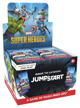 Marvel Super Heroes Jumpstart Booster Display