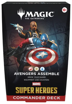 Marvel Super Heroes Avengers Assemble Commander Deck