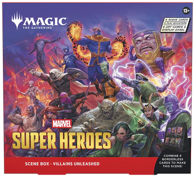 Marvel Super Heroes Scene Box Villains Unleashed