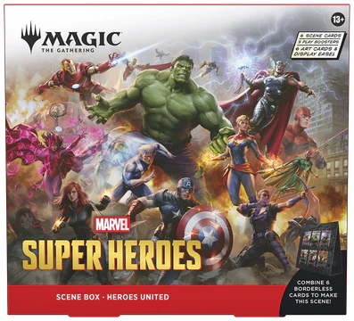 Marvel Super Heroes Scene Box Heroes United