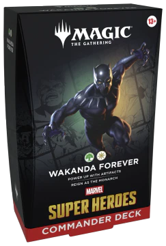 Marvel Super Heroes Commander Deck Wakanda Forever