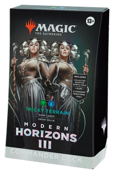 Modern Horizons 3 Commander Deck Tricky Terrain