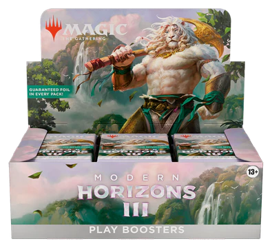 Modern Horizons 3 Play Booster Display