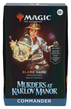 Murders at Karlov Manor Commander Decks Set of 4