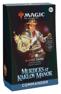 Murders at Karlov Manor Commander Deck Blame Game