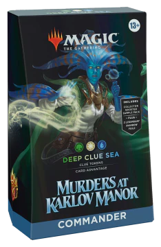 Murders at Karlov Manor Commander Deck Deep Clue Sea