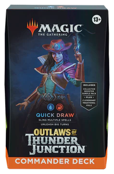 Outlaws of Thunder Junction Quick Draw Commander Deck