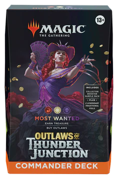 Outlaws of Thunder Junction Commander Decks Set of 4