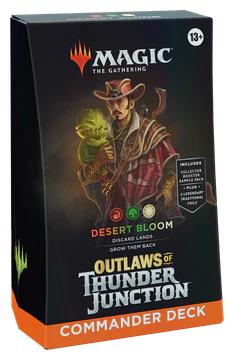 Outlaws of Thunder Junction Commander Deck Desert Bloom