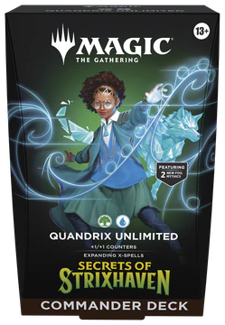 Secrets of Strixhaven Quandrix Unlimited Commander Deck