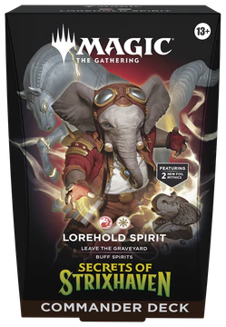Secrets of Strixhaven Lorehold Spirit Commander Deck