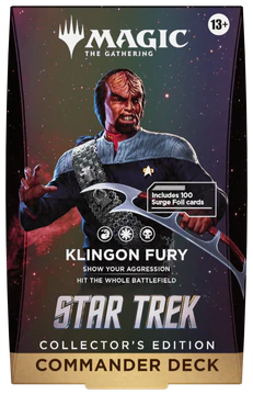 Star Trek Federation Fleet Collector's Edition Commander Deck