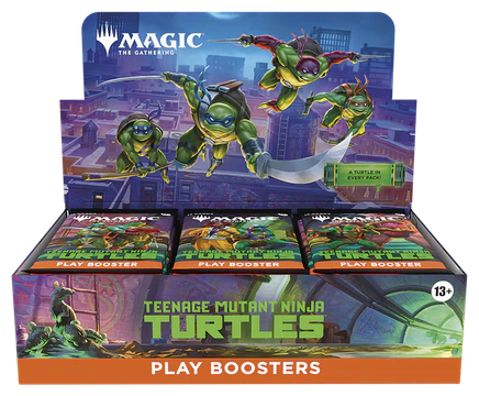 Teenage Mutant Ninja Turtles Play Booster Display
