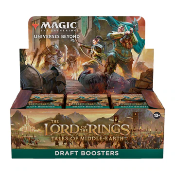 The Lord of the Rings: Tales of Middle-earth Draft Booster Display