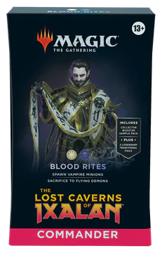 The Lost Caverns of Ixalan Commander Decks Set of 4
