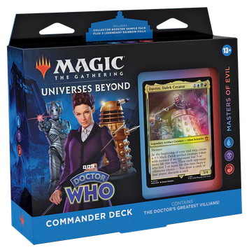 Doctor Who Commander Deck Masters of Evil