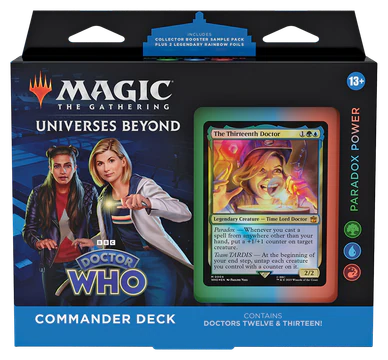 Doctor Who Commander Deck Paradox Power