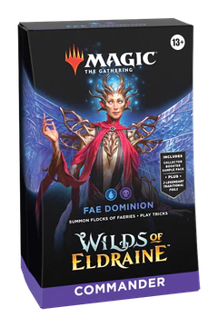 Wilds of Eldraine Commander Deck Fae Dominion