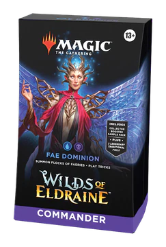 Wilds of Eldraine Commander Deck Fae Dominion