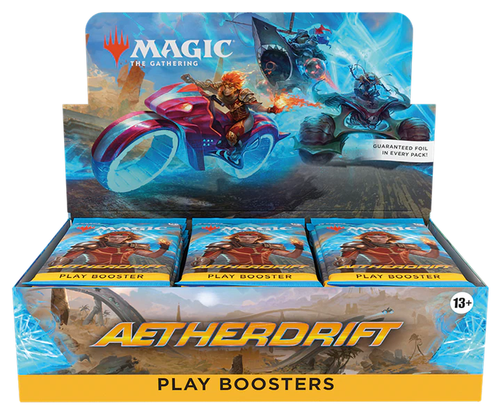 Aetherdrift Play Booster Display