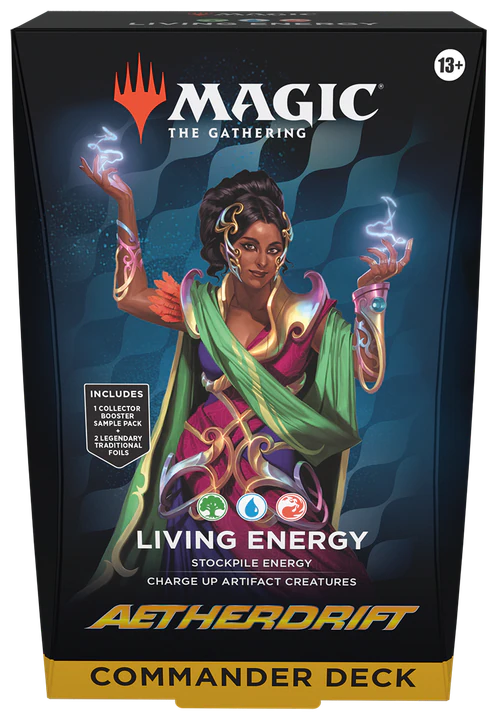 Aetherdrift Commander Deck Living Energy