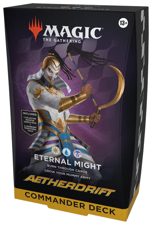 Aetherdrift Commander Deck Eternal Might