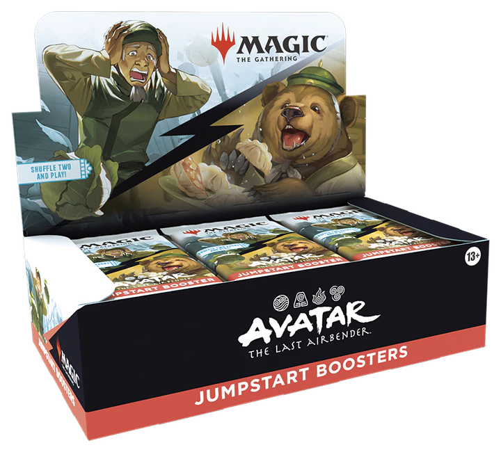 Avatar: The Last Airbender Jumpstart Booster Display
