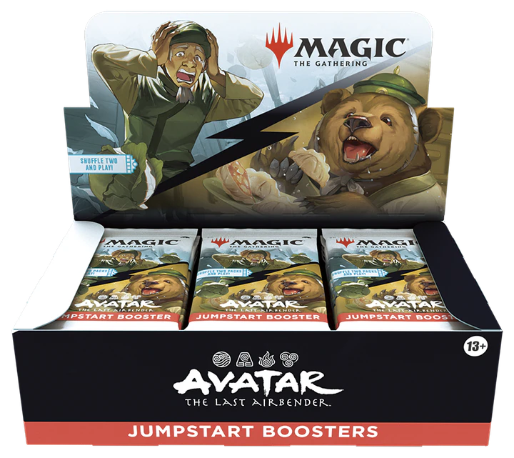 Avatar: The Last Airbender Jumpstart Booster Display