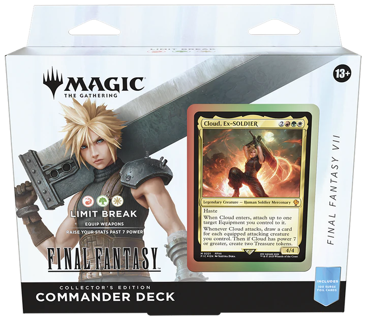 Final Fantasy Commander Deck Limit Break Collector's Edition
