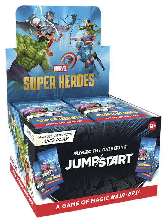 Marvel Super Heroes Jumpstart Booster Display