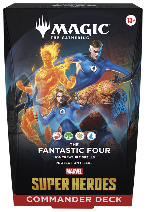 Marvel Super Heroes Commander Deck The Fantastic Four