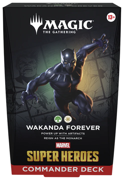 Marvel Super Heroes Commander Deck Wakanda Forever
