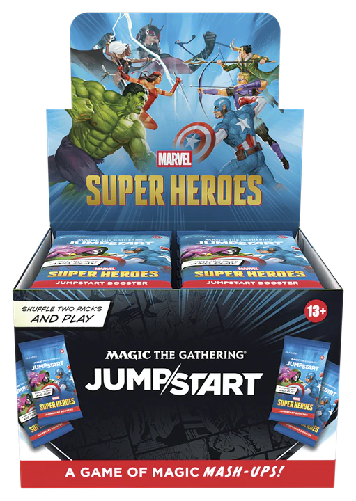 Marvel Super Heroes Jumpstart Booster Display