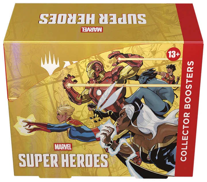 Marvel Super Heroes Collector Booster Display