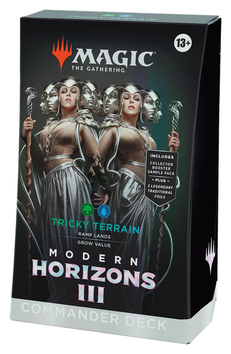 Modern Horizons 3 Commander Deck Tricky Terrain