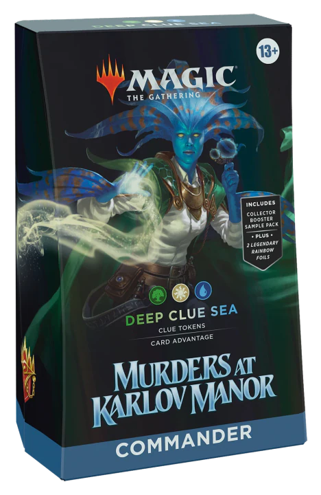 Murders at Karlov Manor Commander Deck Deep Clue Sea