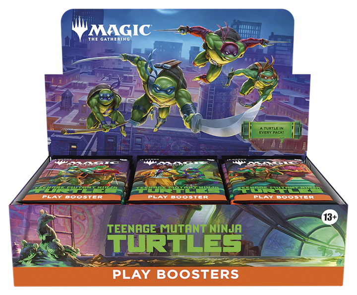 Teenage Mutant Ninja Turtles Play Booster Display