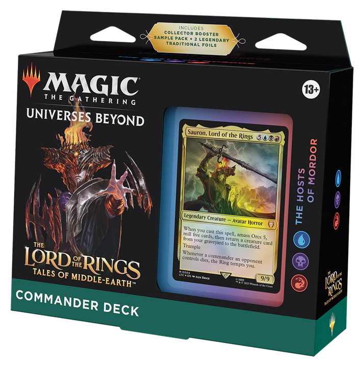 The Lord of the Rings: Tales of Middle-earth Commander Decks