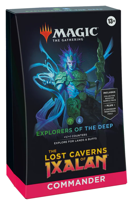 The Lost Caverns of Ixalan Commander Deck Explorers of the Deep