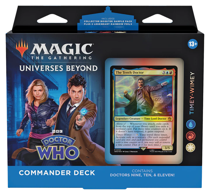 Doctor Who Timey Wimey Commander Deck